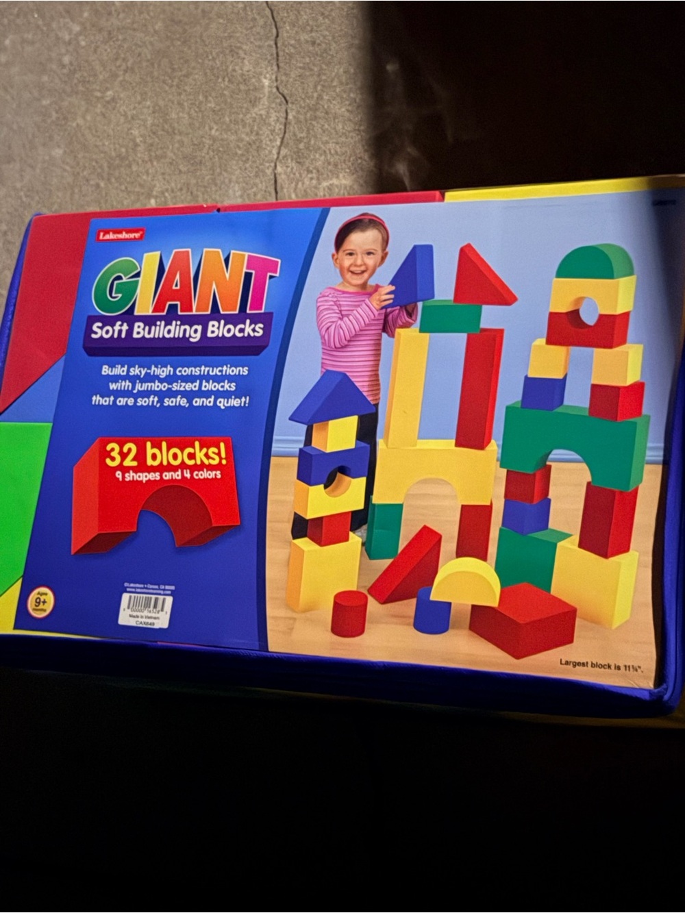 Giant Soft Building Blocks Set - Multicolor by